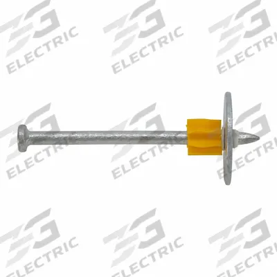 DEWALT Pin Drive Anchor: 2 1/2 in Overall Lg, 0.3 in Head Dia., 9/64 in Shank Dia. - Pins for Powder-Actuated Tools