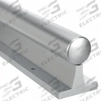 PBC LINEAR Pre-Drilled Linear Shaft Assembly: 3/4 in Shaft Dia, 18 in Lg, Ceramic Coated, Aluminum (MPN CCR12-018.000). Key specifications — attr111735: PBC LINEAR; attr111741: Ceramic Coated.