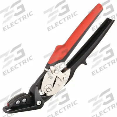 BESSEY Strapping Cutter: Fits 1 1/4 in Strap Wd, Fits .047 Strap Tensile - 1-Handed Cutter Tools for Steel Strapping