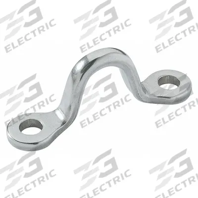 RONSTAN Rope Guide: For 23/32 in Rope Dia - Max, 2 3/8 in Center to Center Lg - No Web Parent