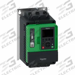 SCHNEIDER Soft Start: 208-690V AC, 88 A Output Current, With Bypass, IP20, 60/50 Hz, Three Phase (MPN ATS490D88Y). Key specifications — Control Voltage: 24V DC; Manufacturer Part Number: ATS490D88Y.