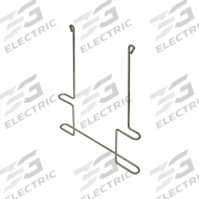 BUYERS PRODUCTS Mud Flap Brackets: Steel, 22 in Overall Wd, 21 in Overall Ht - Fleet and Vehicle Maintenance