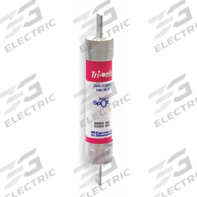 MERSEN Fuse: Class RK5, TR-RID Series, Time-Delay, 100 A, 250 V AC, 250 V DC - Time-Delay Blade Fuses