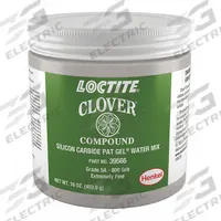 CLOVER Silicon Carbide Gel Water Mix: Water-Soluble, 800 Grit, Grade 5A, 1 lb (MPN 233203). Key specifications — Grade: 5A; Brand: CLOVER.