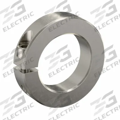 RULAND MANUFACTURING Shaft Collar: 1-Piece, Inch, Round, Clamp-On, 1 13/16 in Bore Dia - Stainless Steel Shaft Collars