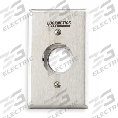 SCHLAGE ELECTRONICS Electromagnetic Key Switch: 30V DC (MPN 653-05) - Accessories for Power Supplies