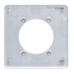 APPLETON ELECTRIC Weatherproof Cover: Steel, FD/FS, Round Receptacles, 2 Gangs, 4 5/8 in Overall Ht (MPN FSK-2R-M). Key specifications — Brand: APPLETON ELECTRIC; Color: Gray; Compatible with Product Type: Round Receptacles; Compatible with Series: FD; Mounting Orientation: Horizontal or Vertical.