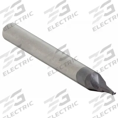 APPROVED VENDOR Square End Mill: Carbide, AlTiN Coated, 2 Flute, 1/32" Mill Dia - General Purpose Carbide Square End Mills