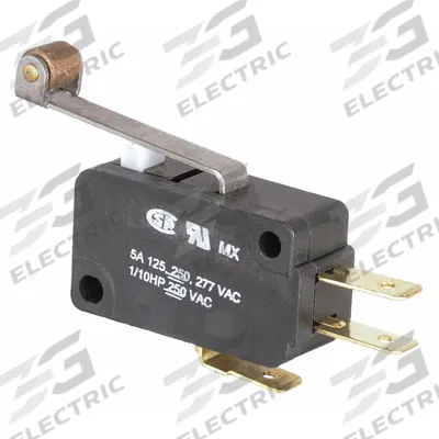 Honeywell Miniature Snap Action Switch: Roller Lever Actuator, 1NO/1NC - Roller-Lever Snap-Action Switches