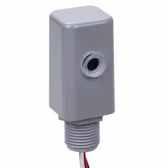 INTERMATIC Photocontrol: Thread Stem Photocell Mounting, 1/2 in Stem Dia, SPST, 120-277V AC (MPN EK4136S). Key specifications — attr211224: INTERMATIC; attr1072315: Mounting Hardware.