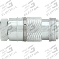 HANSEN Quick Connect Hose Coupling: 3/8 in Body Size, 1/4 in Hose Fitting Size, Safety Vent, Male (MPN 23203024). Key specifications — Brand: HANSEN; Coupling Locking Type: Safety Vent; Hose Fitting Gender: Male.