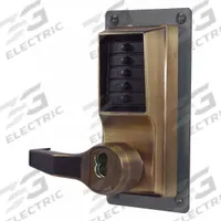 KABA SIMPLEX Mechanical Push Button Lockset: ADA Compliant, Brass (MPN LRP1020B-05-41). Key specifications — Product Type: Mechanical Push Button Lockset; Manufacturer Part Number: LRP1020B-05-41; Key Override Options: Best and Equivalents (6 or 7 Pin) core not included.