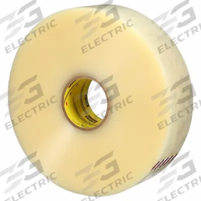 SCOTCH Packaging Tape: 2.5 mil Tape Thick, 2 13/16 in x 1,640 7/16 yd, Clear - Hot Melt Packing Tape for Recycled Boxes