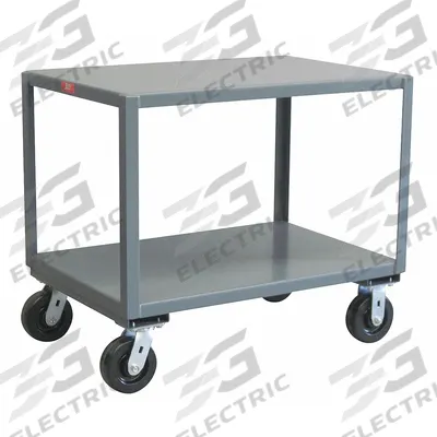 JAMCO Work Table: Fixed Ht, Steel, 72 in x 30 in - Steel-Top Mobile Worktables