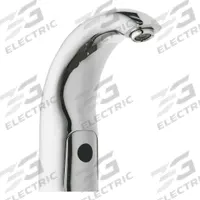 CHICAGO FAUCETS Bathroom Sensor Faucet: HyTronic Contemporary, Cast Brass, Polished Chrome Finish (MPN WWG116.599.AB.1T). Key specifications — Brand: CHICAGO FAUCETS; Includes: Mounting Hardware; Series: HyTronic Contemporary.