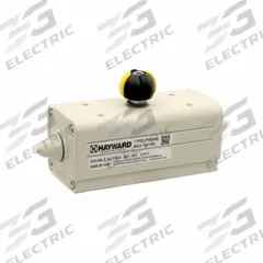 HAYWARD Pneumatic Valve Actuators: 133 in-lb Force at 80 psi, Epoxy-Coated Aluminum, F03/F05 (MPN PSD015A8D). Key specifications — ISO Mount Type: F03/F05; Manufacturer Series: PSD; Housing Material: Epoxy-Coated Aluminum; Manufacturer Part Number: PSD015A8D.