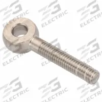 AMPG Fixed Rod End: Stainless Steel, Plain, 45 mm Hole Center-to-End Lg, Right Hand, 6 mm Eye Thick (MPN ZEBM5X45-174). Key specifications — attr952243: AMPG; attr49943: M5-0.8.