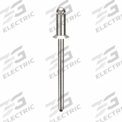 APPROVED VENDOR Blind Rivet,1 15/41" L,1/8" dia,PK500: Inch, 1 23/64 in Overall Lg, 9/32 in Body Lg - Flush-Mount Blind Rivets
