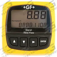 SIGNET Electronic Flowmeter: Flow Totalizer, Water, Polypropylene, Insertion, Insertion, 3.6V DC (MPN 3-8150-1). Key specifications — Brand: SIGNET; Display Type: Digital; Unit Of Measure: Gallons; Accuracy: +/-0.5%; Max. Voltage: 3.6V DC.
