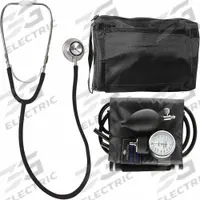 MABIS Combination Kit: Combo Kit, Adult, Nylon, Adult Cuff Named Size, 9 13/16 in Cuff Wd, Arm (MPN 01-260-021). Key specifications — Cuff Named Size: Adult; Patient Type: Adult; Color: Black; Brand: MABIS; Product Type: Combination Kit; Cuff Material: Nylon; Includes: Chestpiece; Blood Pressure Test Location: Arm.