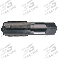 CLEVELAND Pipe and Conduit Thread Tap: 1/4"-18 NPS, 4 Flute, Semi-Bottoming Chamfer (MPN C64117)