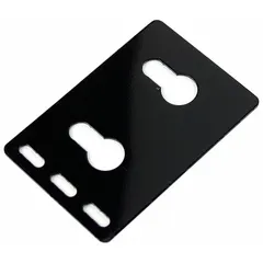 RITTAL Dual PDU Button Mount Bracket: Button Mount Brackets Enables Tool-Less Installation of PDUs (MPN 9971067). Key specifications — Finish: E-Coated; Brand: RITTAL; Accessory Type: Dual PDU Button Mount Bracket; Features: Button Mount Brackets Enables Tool-Less Installation of PDUs; Material: Steel.
