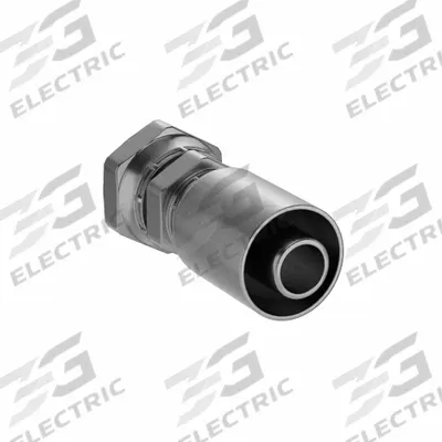 Parker Hydraulic Crimp Fitting: Steel x Steel, Straight, -16 For Hose Dash Size - Parker Crimp Hydraulic Hose Fittings with ORS Connection