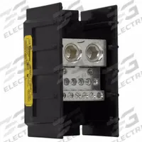 BUSSMANN Power Distribution Block: Open, Lug, Lug, 6 AWG – 500 kcmil For Line Side Wire Sizes (MPN 16530-1). Key specifications — attr1361688: Surface; attr1308686: BUSSMANN; attr1361672: Copper.