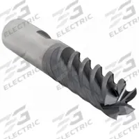 CLEVELAND Square End Mill: Carbide, TiAlN Coated, 5 Flute, 1/2" Mill Dia, 1-1/4" LOC, 3" OAL (MPN C80441)