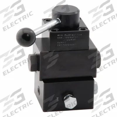 BVA HYDRAULICS Hydraulic Control Valve: 4.5 gpm Max Flow Rate, Three Positions, 1/4" NPT - Lever-Operated Directional Control Valves