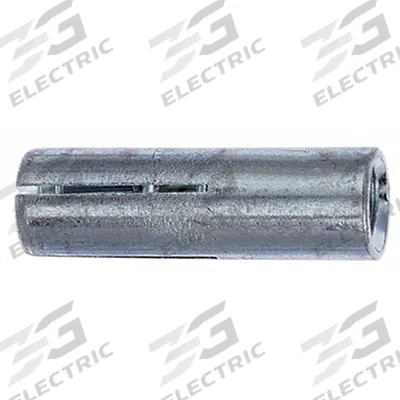 RED HEAD Drop-In Anchor: 1/2"-13 Thread Size, 2 in Overall Lg, 5/8 in Dia, Steel - Drop-In Anchors