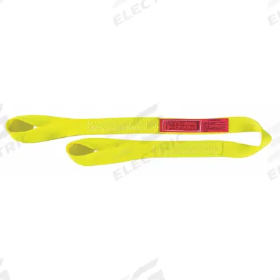 LIFT-ALL Web Sling: Type 4, Nylon, 2 Plies, 10 ft Sling Lg - Light-Use Nylon Twisted-Eye Web Slings