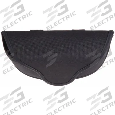 MCR SAFETY Eyewear Case: Hook-and-Loop Closure Type, Belt Clip Not Included, Black - Cases for Safety Glasses