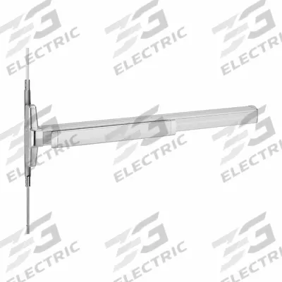 VON DUPRIN Exit Device: Chrome (MPN QEL3347ANL-OP 3 26D) - Concealed Vertical Rod Push Bars