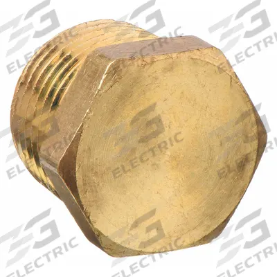 APPROVED VENDOR Plug: Hex Drive Solid Plug, 3/8 in, NPT Threaded, 1,000 psi, 7/8 in Lg - Threaded High-Pressure Pipe Fittings