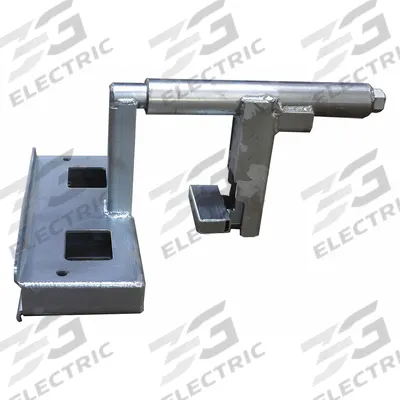 GARLOCK SAFETY SYSTEMS Trailer Clamp Mount: 22 in x 10 in, Permanent, Trailer Clamp Mount - Guardrails for Flat-Bed Trailers