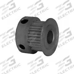 DAYTON Timing Pulley: Modified Curvilinear, Fixed, For GT Timing Belt Section, For 6 mm Belt Wd (MPN 16-3P06M6CA6). Key specifications — Brand: DAYTON; Finish: Clear Anodized; For Belt Series: Powerhouse®.
