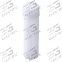 APPROVED VENDOR Vial with Screw Cap: Sample, HDPE, 5 mL, White, 12.7 mm Body Dia, Non-Sterile, White (MPN 2241R-PEF). Key specifications — Self-Standing: Self-Standing; Closure Color: White; Brand: APPROVED VENDOR; Vial Type: Sample; Body Color: White; Includes Closure: Yes; Bottom Shape: Square; Thread Location: External.