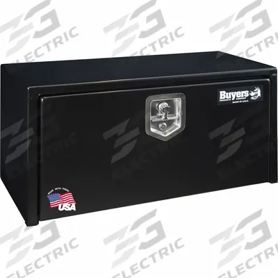 BUYERS PRODUCTS Underbody: Underbody Truck Box, Single Drop-Down Door Door, 15 in Overall Dp - Single Drop-Down Door Boxes