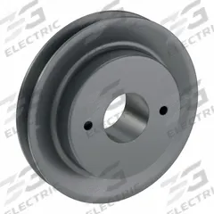 APPROVED VENDOR V-Belt Pulley: AK54, 1 Groove, 5.25 in OD, Bushed Bore, H/QT, Cast Iron, Webbed (MPN AK54H). Key specifications — Pulley Industry Number: AK54; Pitch Diameter: 5 in (4L, A); For Belt Section (broad, with similar types): 3L.