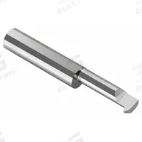 MICRO 100 Threading Tool: 1/2 in Shank Dia., Bright (Uncoated), 0.2400 in Center to Cutting Tip (MPN ITL-4902000)