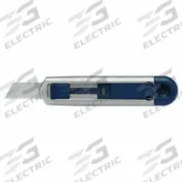 MARTOR Safety Knife: 5 1/2 in Overall Lg, Plain, 1 Segments, Blue/Grey, Aluminum/Plastic (MPN 11900771.02). Key specifications — attr307932: Plain; attr307935: Grey; attr307939: Aluminum/Plastic; attr324893: MARTOR.