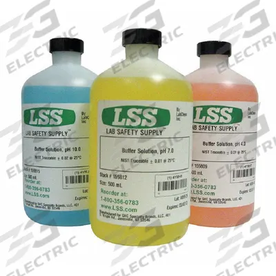 APPROVED VENDOR Buffer - pH 4.00 - Color Coded Red: Lab, 500 mL Volume, Liquid, pH 4, Plastic - pH Buffers