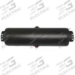 VELVAC Air Tank: 6.44 gal Tank Capacity, 125 psi Max Op Pressure, Horizontal, 22.5 in Overall Lg (MPN 035106). Key specifications — attr51589: SAE J10; attr51576: VELVAC.