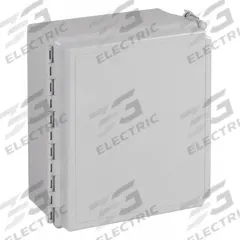 HOFFMAN Enclosure: Fiberglass, 10 in x 8 in x 6 in, NEMA 12/13/4/4X, Solid Cover, Hinged, Wall (MPN A1086CHQRFG). Key specifications — Brand: HOFFMAN; Closure Method: Quick Release Latch; Enclosure Material: Fiberglass; Knockouts: Not Included.