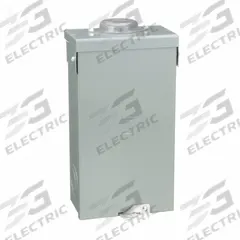 SQUARE D Circuit Breaker Enclosure: 2 Spaces, 100 A Amps, Surface Mounting, Outdoor (MPN QO2100BNRB). Key specifications — For Use With: Square D QO Circuit Breakers; Mounting Style: Surface; Location: Outdoor; Brand: SQUARE D.