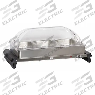 CADCO Buffet Server: 26 in Overall Lg, 15 1/4 in Overall Dp, 13 1/4 in Overall Ht - Buffet Servers