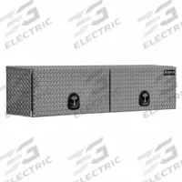 BUYERS PRODUCTS Top Sider: Topside Truck Box, Double Drop-Down Doors Lid, T-Handle Compression (MPN 1701363). Key specifications — Brand: BUYERS PRODUCTS; Color: Silver; Lock Type: Keyed.