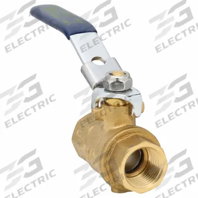 APPROVED VENDOR Manual Two-Way Ball Valve: 1/2 in, Brass, Straight, FNPT x FNPT - Brass Ball Valves with Drain