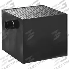 SMITH LIGHT COMMERCIAL Grease Interceptor: 40 lb Capacity, 20 gpm Flow Rate, 3 in Overall Dia, Flush (MPN 800-Y03-20). Key specifications — Material: Steel; Includes: Flow Control; Brand: SMITH LIGHT COMMERCIAL.
